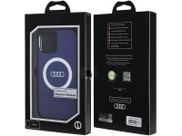Audi IML Big Logo MagSafe case for iPhone 15 / 14 / 13 - blue Audi IML Big Logo MagSafe case for iPhone 15 / 14 / 13 - blue