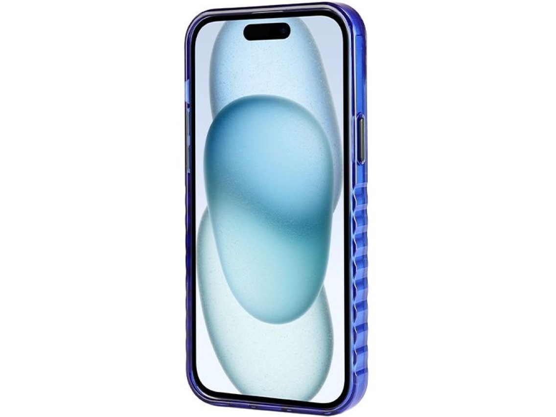 Audi IML Big Logo MagSafe case for iPhone 15 Plus / 14 Plus - blue