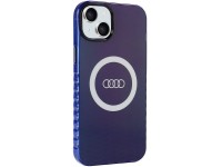 Audi IML Big Logo MagSafe case for iPhone 15 Plus / 14 Plus - blue Audi IML Big Logo MagSafe case for iPhone 15 Plus / 14 Plus - blue