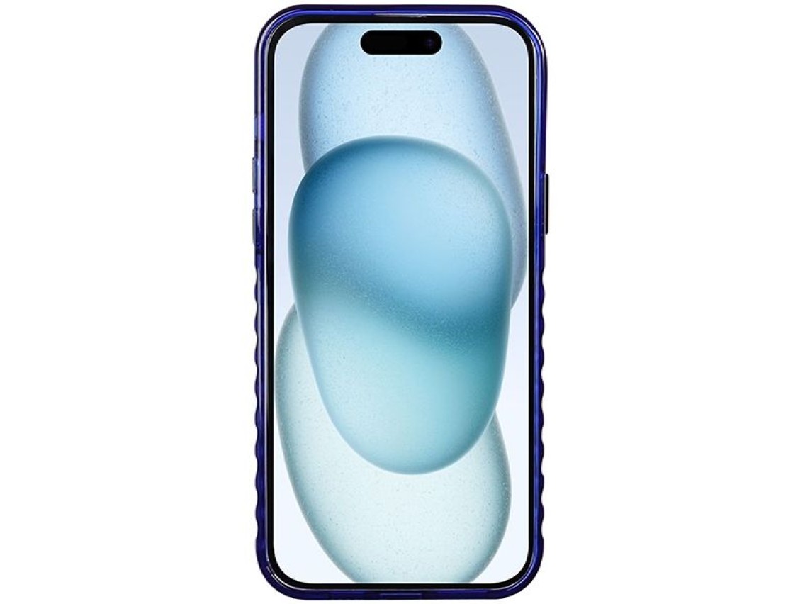 Audi IML Big Logo MagSafe case for iPhone 15 Plus / 14 Plus - blue