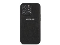 Funda rígida AMG AMHCP13LOSDBK para iPhone 13 Pro / 13 de 6,1" en color negro/negro, con líneas curv Funda rígida AMG AMHCP13LOSDBK para iPhone 13 Pro / 13 de 6,1" en color negro/negro, con líneas curv