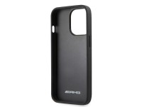 Funda rígida AMG AMHCP13LOSDBK para iPhone 13 Pro / 13 de 6,1" en color negro/negro, con líneas curv Funda rígida AMG AMHCP13LOSDBK para iPhone 13 Pro / 13 de 6,1" en color negro/negro, con líneas curv
