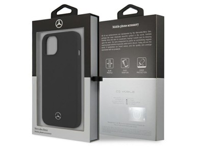 Funda de silicona Mercedes Line para iPhone 13 mini - Negra Funda de silicona Mercedes Line para iPhone 13 mini - Negra