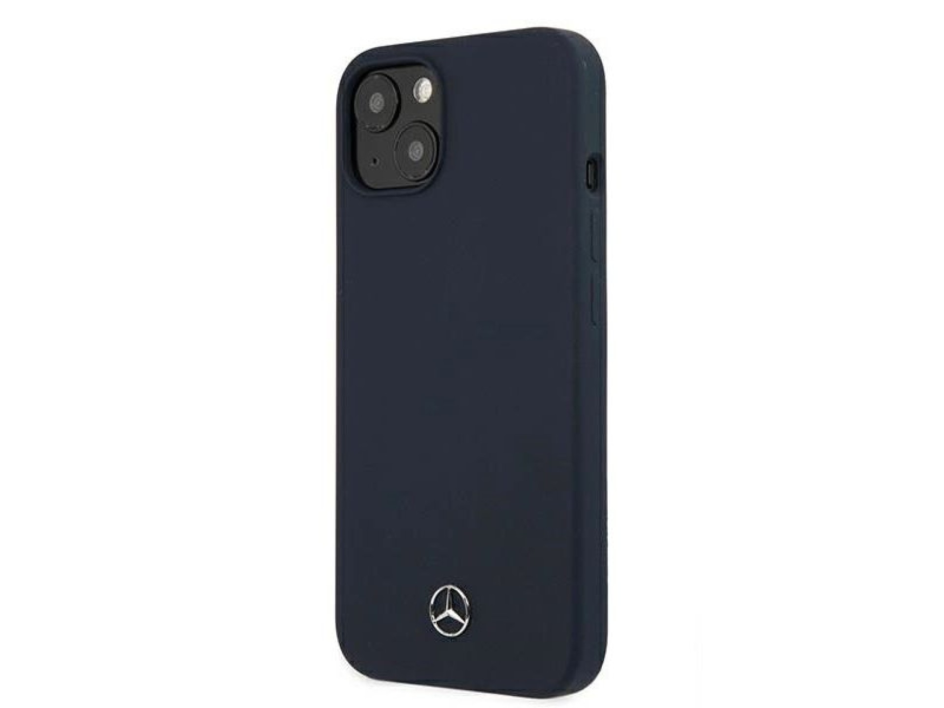 Mercedes Silicone Line Case for iPhone 13 mini - Navy Blue