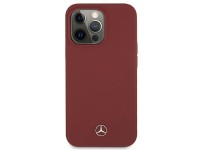 Mercedes Silicone Line Case for iPhone 13 Pro / iPhone 13 - Red Mercedes Silicone Line Case for iPhone 13 Pro / iPhone 13 - Red