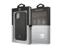 Funda Mercedes Dynamic Line para iPhone 13 mini - Negra Funda Mercedes Dynamic Line para iPhone 13 mini - Negra