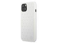 Funda Mercedes con estampado de estrellas plateadas para iPhone 13 mini - Blanca Funda Mercedes con estampado de estrellas plateadas para iPhone 13 mini - Blanca