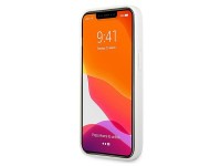 Funda Mercedes con estampado de estrellas plateadas para iPhone 13 Pro Max - Blanca Funda Mercedes con estampado de estrellas plateadas para iPhone 13 Pro Max - Blanca