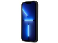 Funda de piel Mercedes con estampado de estrellas para iPhone 13 mini - Negra Funda de piel Mercedes con estampado de estrellas para iPhone 13 mini - Negra