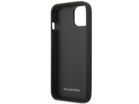 Funda de piel Mercedes con estampado de estrellas para iPhone 13 mini - Negra Funda de piel Mercedes con estampado de estrellas para iPhone 13 mini - Negra