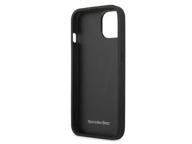 Mercedes Leather Perforated Area Case for iPhone 13 mini - Navy Blue Mercedes Leather Perforated Area Case for iPhone 13 mini - Navy Blue