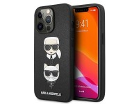 Capa Karl Lagerfeld Saffiano Karl&Choupette para iPhone 13 Pro / 13 - Preta Capa Karl Lagerfeld Saffiano Karl&Choupette para iPhone 13 Pro / 13 - Preta