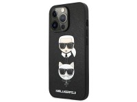 Capa Karl Lagerfeld Saffiano Karl&Choupette para iPhone 13 Pro / 13 - Preta Capa Karl Lagerfeld Saffiano Karl&Choupette para iPhone 13 Pro / 13 - Preta