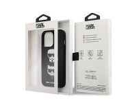 Capa Karl Lagerfeld Saffiano Karl&Choupette para iPhone 13 Pro / 13 - Preta Capa Karl Lagerfeld Saffiano Karl&Choupette para iPhone 13 Pro / 13 - Preta