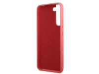 Guess GUHCS22MLSLMGFU S22+ S906 fuchsia/fuchsia hardcase Silicone Script Metal Logo Guess GUHCS22MLSLMGFU S22+ S906 fuchsia/fuchsia hardcase Silicone Script Metal Logo