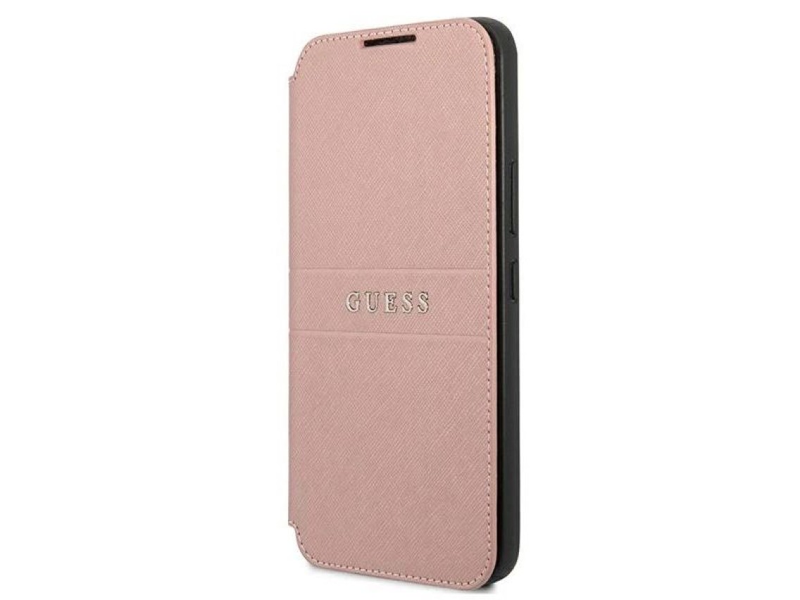 Guess GUBKS22MPSASBPI S22+ S906 pink/pink book Saffiano Stripes