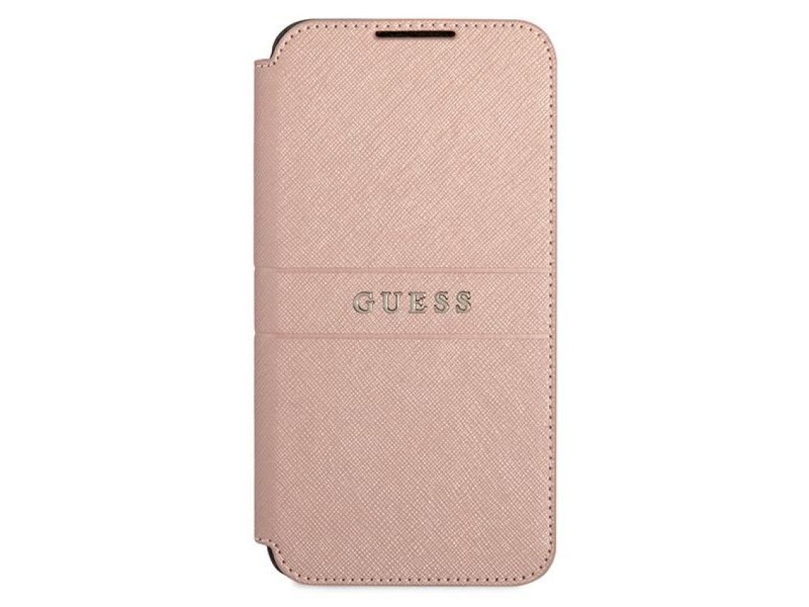 Guess GUBKS22MPSASBPI S22+ S906 pink/pink book Saffiano Stripes