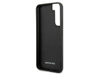 AMG Leather Debossed Lines case for Samsung Galaxy S22+ - black AMG Leather Debossed Lines case for Samsung Galaxy S22+ - black