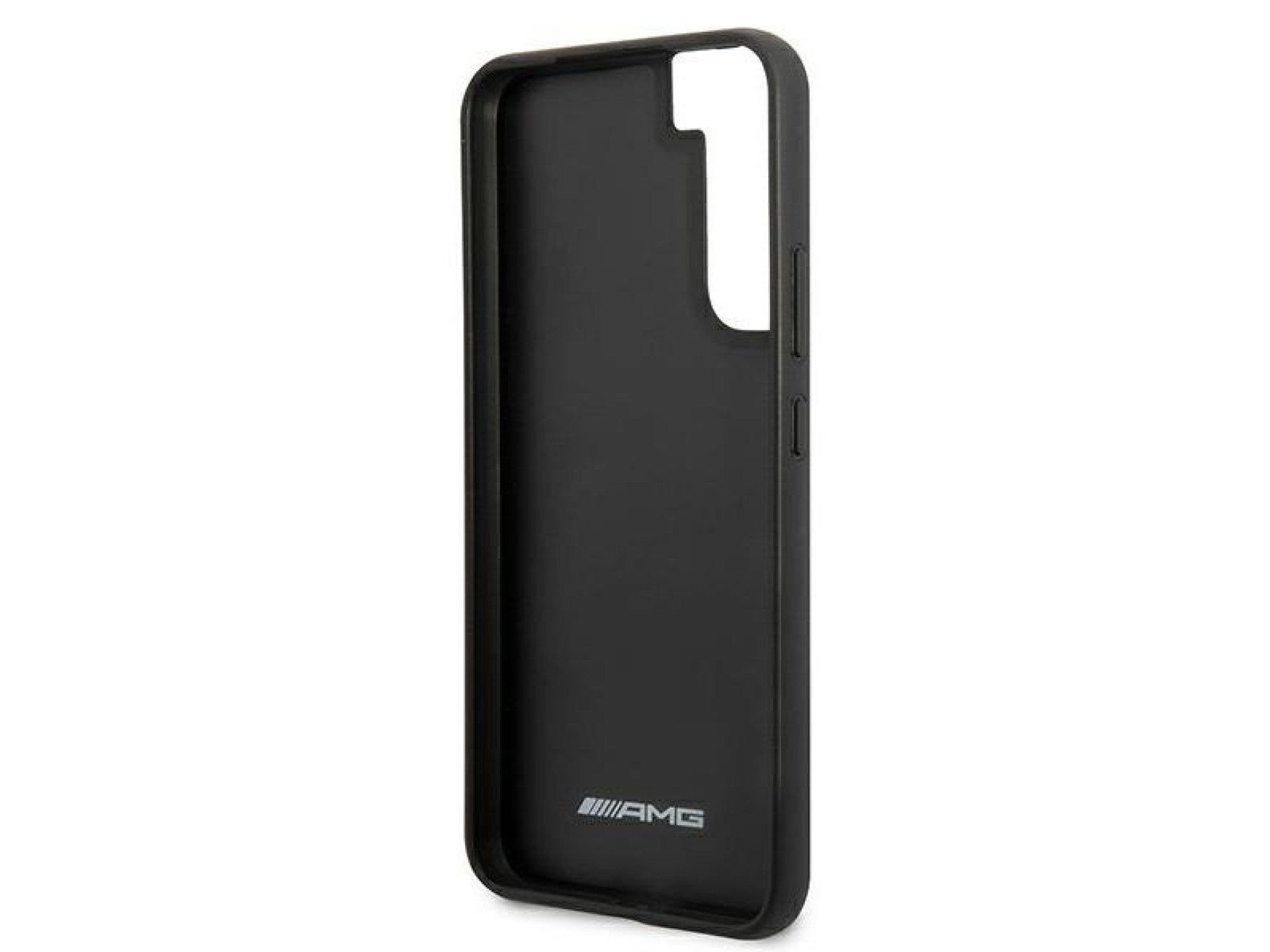 AMG Leather Debossed Lines case for Samsung Galaxy S22+ - black