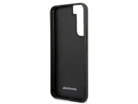 Capa AMG com listras de fibra de carbono e relevo para Samsung Galaxy S22+ - Preta