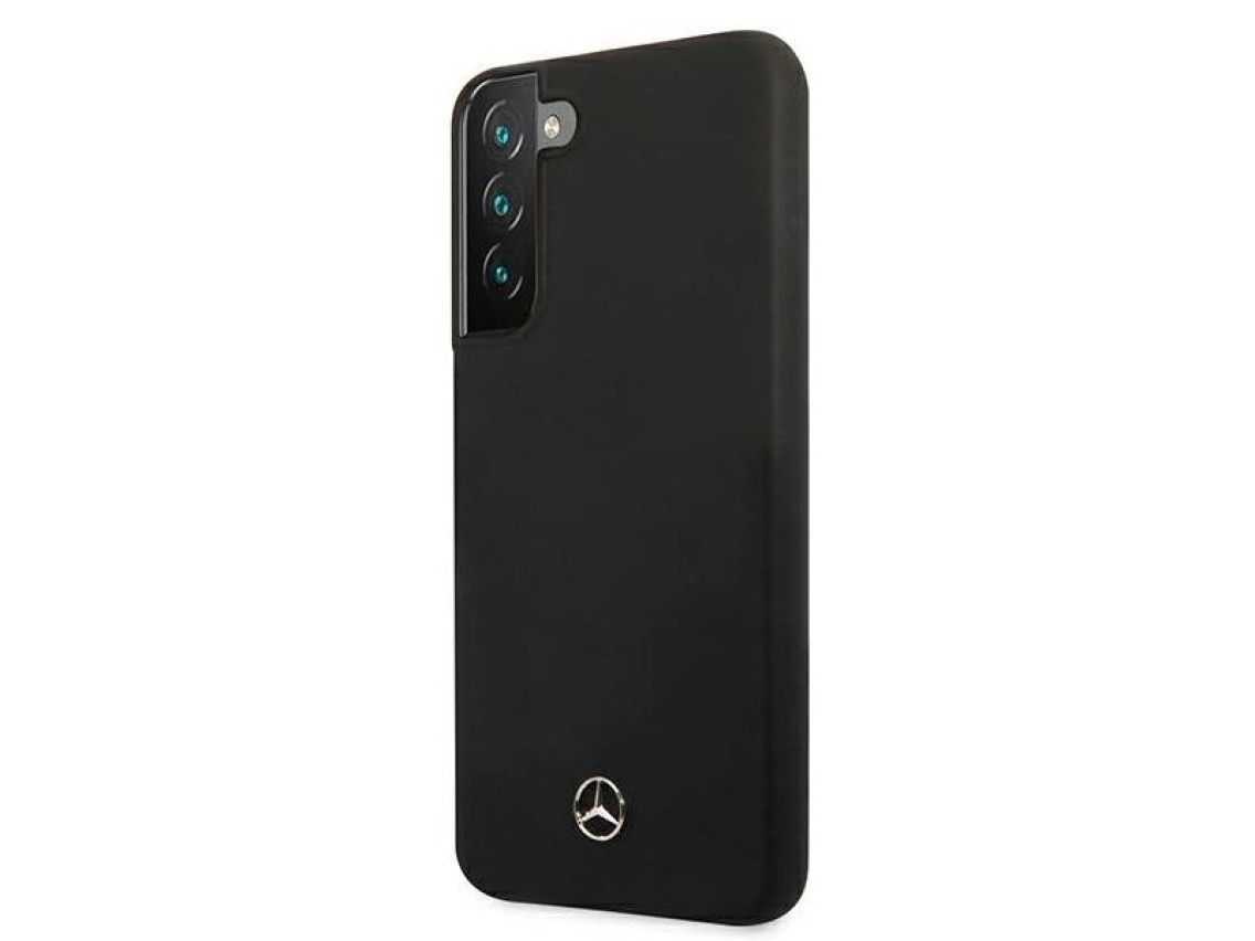 Capa de silicone Mercedes Line para Samsung Galaxy S22+ - Preta