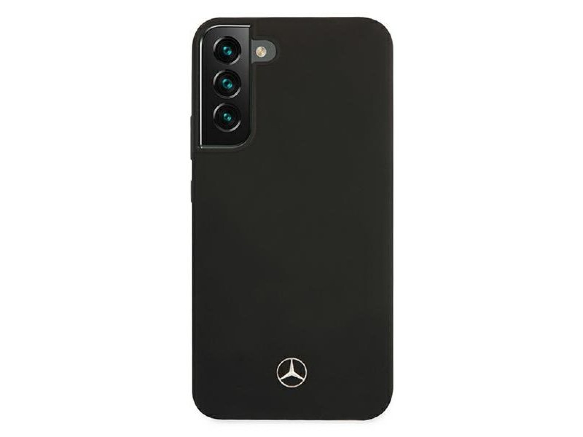 Capa de silicone Mercedes Line para Samsung Galaxy S22+ - Preta