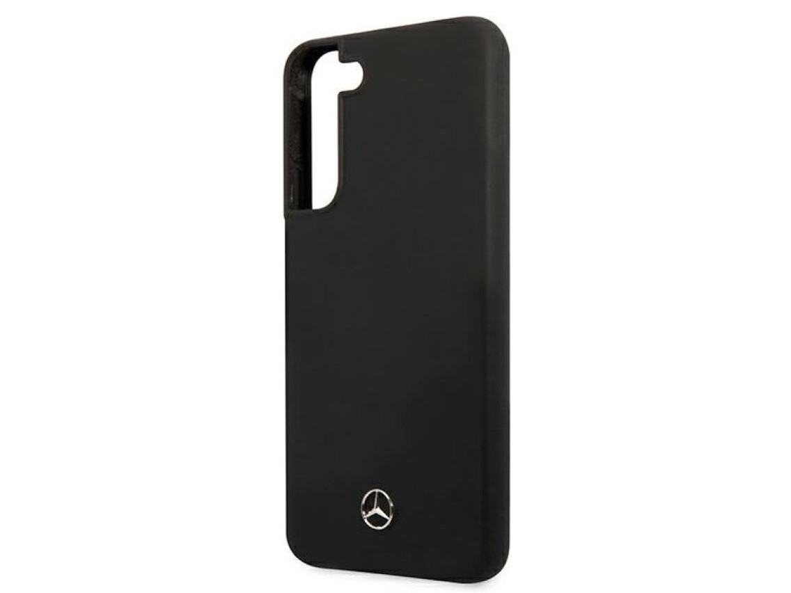 Capa de silicone Mercedes Line para Samsung Galaxy S22+ - Preta