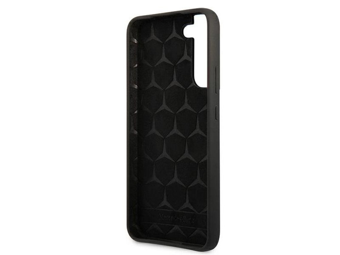 Capa de silicone Mercedes Line para Samsung Galaxy S22+ - Preta