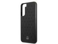 Mercedes Leather Stars Pattern Case for Samsung Galaxy S22+ - Black Mercedes Leather Stars Pattern Case for Samsung Galaxy S22+ - Black