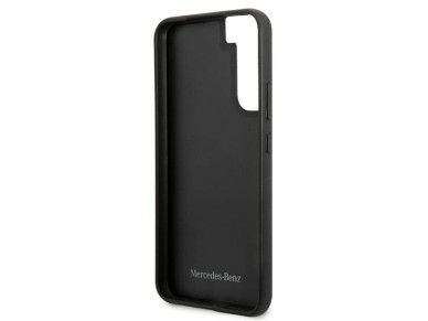 Mercedes Leather Stars Pattern Case for Samsung Galaxy S22+ - Black Mercedes Leather Stars Pattern Case for Samsung Galaxy S22+ - Black
