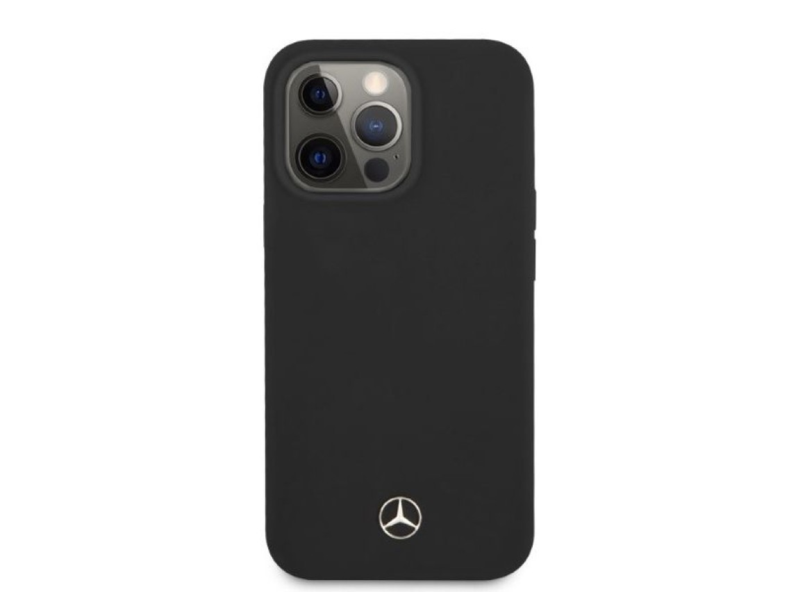 Mercedes Silicone Line MagSafe case for iPhone 13 Pro / iPhone 13 - black