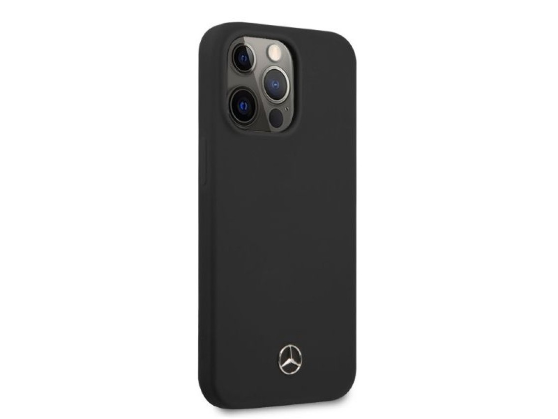 Mercedes Silicone Line MagSafe case for iPhone 13 Pro / iPhone 13 - black