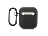 AMG AMA2SLWK AirPods cover black/black Leather AMG AMA2SLWK AirPods cover black/black Leather