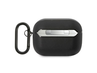 AMG Leather Big Logo case for AirPods Pro - black AMG Leather Big Logo case for AirPods Pro - black