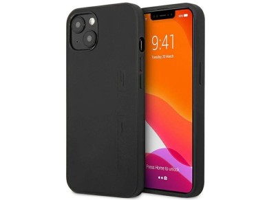 AMG AMHCP14SDOLBK iPhone 14 6.1 "black / black hardcase Leather Hot Stamped AMG AMHCP14SDOLBK iPhone 14 6.1 "black / black hardcase Leather Hot Stamped