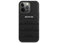 AMG AMHCP14XGSEBK iPhone 14 Pro Max 6,7 "black / black hardcase Leather Debossed Lines AMG AMHCP14XGSEBK iPhone 14 Pro Max 6,7 "black / black hardcase Leather Debossed Lines