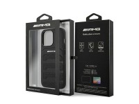 AMG AMHCP14XGSEBK iPhone 14 Pro Max 6,7 "black / black hardcase Leather Debossed Lines AMG AMHCP14XGSEBK iPhone 14 Pro Max 6,7 "black / black hardcase Leather Debossed Lines