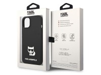 Karl Lagerfeld Silicone Choupette Body Case for iPhone 13 / 14 / 15 - Black Karl Lagerfeld Silicone Choupette Body Case for iPhone 13 / 14 / 15 - Black