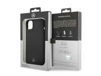 Funda Mercedes Silicone Line para iPhone 14 Plus - negra Funda Mercedes Silicone Line para iPhone 14 Plus - negra