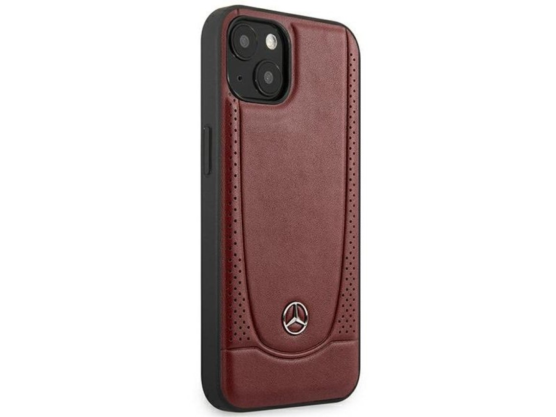 Mercedes MEHCP14MARMRE iPhone 14 Plus 6.7 "red / red hardcase Leather Urban Bengale