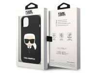 Karl Lagerfeld Silicone Karl`s Head Case for iPhone 13 / 14 / 15 - Black Karl Lagerfeld Silicone Karl`s Head Case for iPhone 13 / 14 / 15 - Black