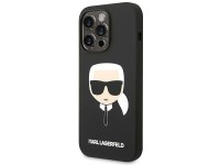Karl Lagerfeld Silicone Karl`s Head Case for iPhone 14 Pro Max - Black Karl Lagerfeld Silicone Karl`s Head Case for iPhone 14 Pro Max - Black