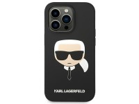 Karl Lagerfeld Silicone Karl`s Head Case for iPhone 14 Pro Max - Black Karl Lagerfeld Silicone Karl`s Head Case for iPhone 14 Pro Max - Black