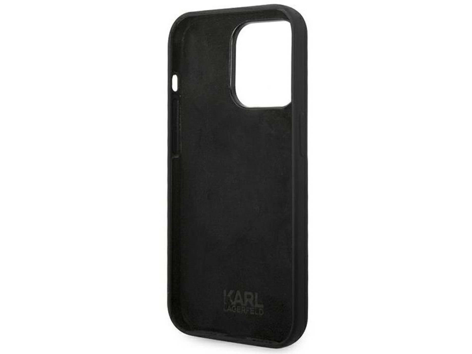 Karl Lagerfeld Silicone Karl`s Head Case for iPhone 14 Pro Max - Black