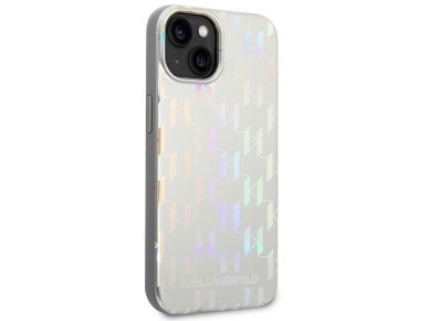 Funda Karl Lagerfeld KLHCP14SLGMMSV3 para iPhone 14/15/13 - plateada Funda Karl Lagerfeld KLHCP14SLGMMSV3 para iPhone 14/15/13 - plateada