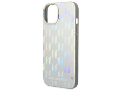 Funda Karl Lagerfeld KLHCP14SLGMMSV3 para iPhone 14/15/13 - plateada Funda Karl Lagerfeld KLHCP14SLGMMSV3 para iPhone 14/15/13 - plateada