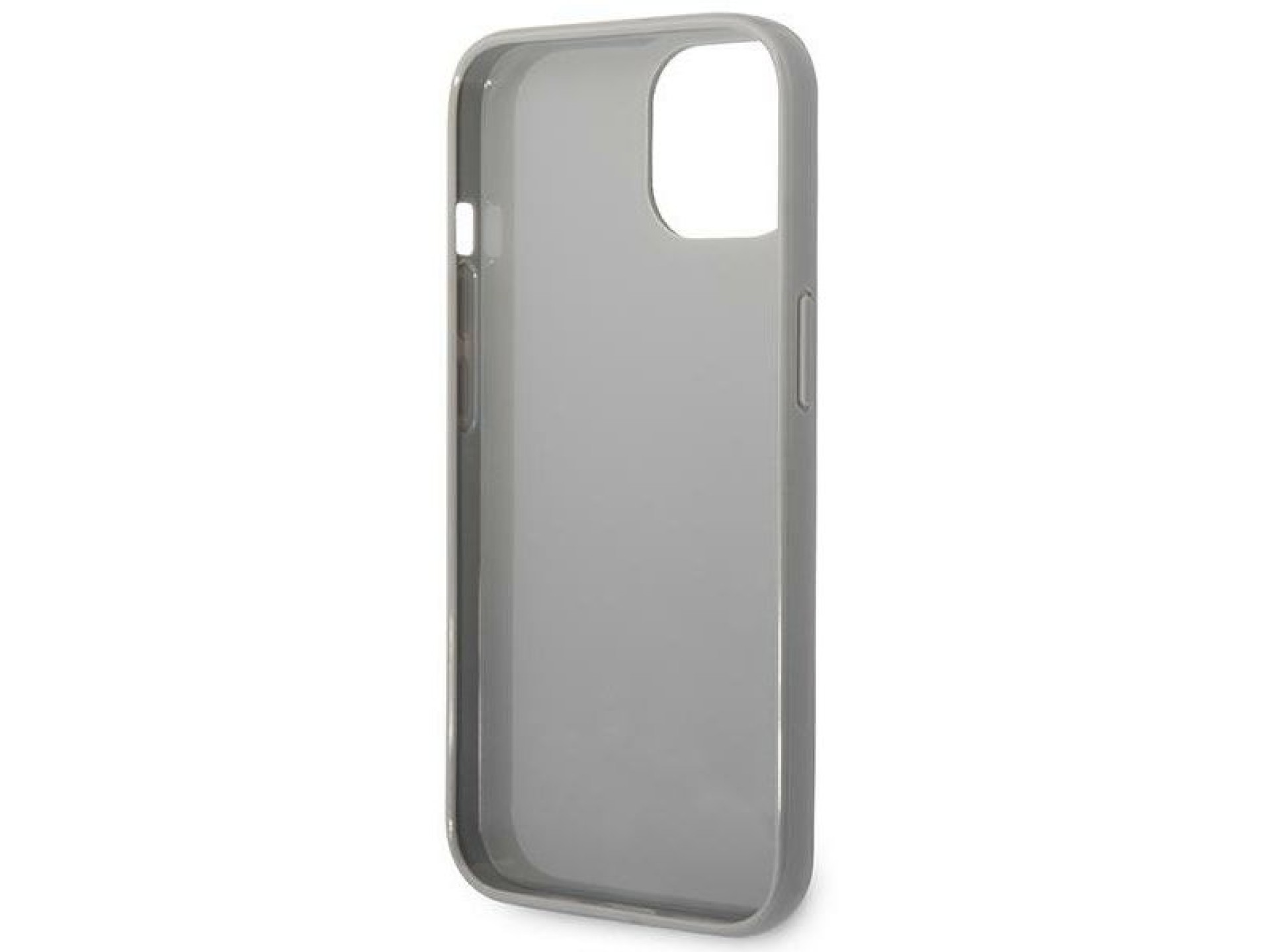 Funda Karl Lagerfeld KLHCP14SLGMMSV3 para iPhone 14/15/13 - plateada