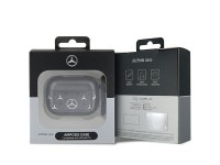 Funda para AirPods Pro Mercedes MEAP8DPMGS negra/negra con estampado de estrellas grandes Funda para AirPods Pro Mercedes MEAP8DPMGS negra/negra con estampado de estrellas grandes