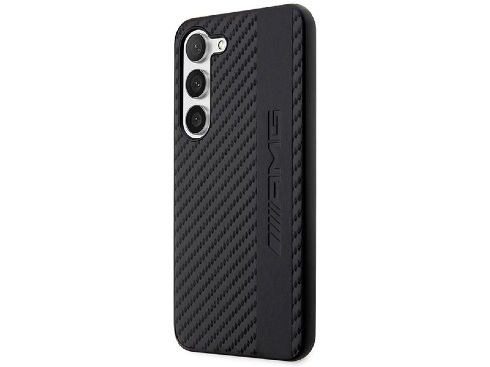 AMG AMHCS23SBLSCA S23 S911 preto/preto com faixa de carbono e relevo