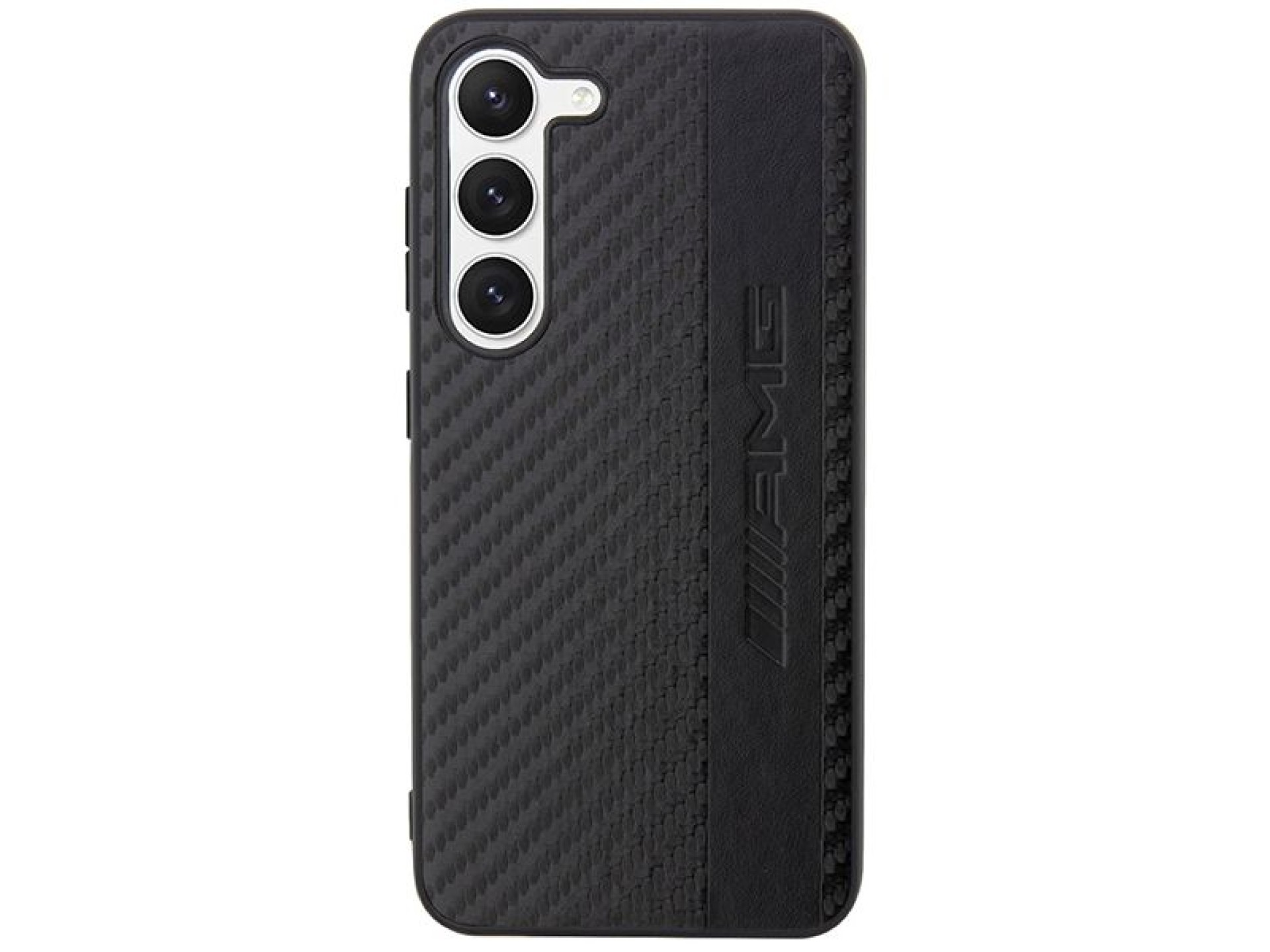 AMG AMHCS23SBLSCA S23 S911 preto/preto com faixa de carbono e relevo